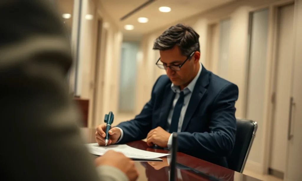 Documentos de contrato de imóvel representando a adjudicação compulsória extrajudicial como funciona