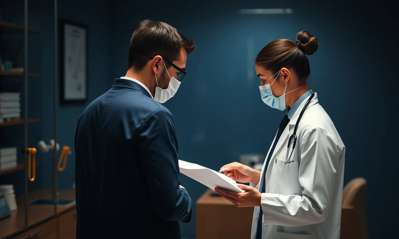 Cirurgião-dentista analisando documento oficial para entender como responder notificação do CRO