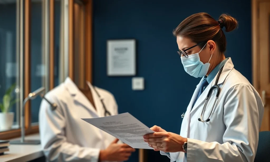 Cirurgião-dentista analisando documentos para entender como se defender de processo ético no CRO