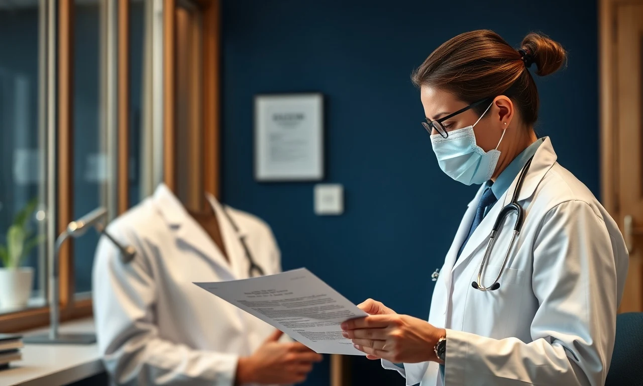 Cirurgião-dentista analisando documentos para entender como se defender de processo ético no CRO