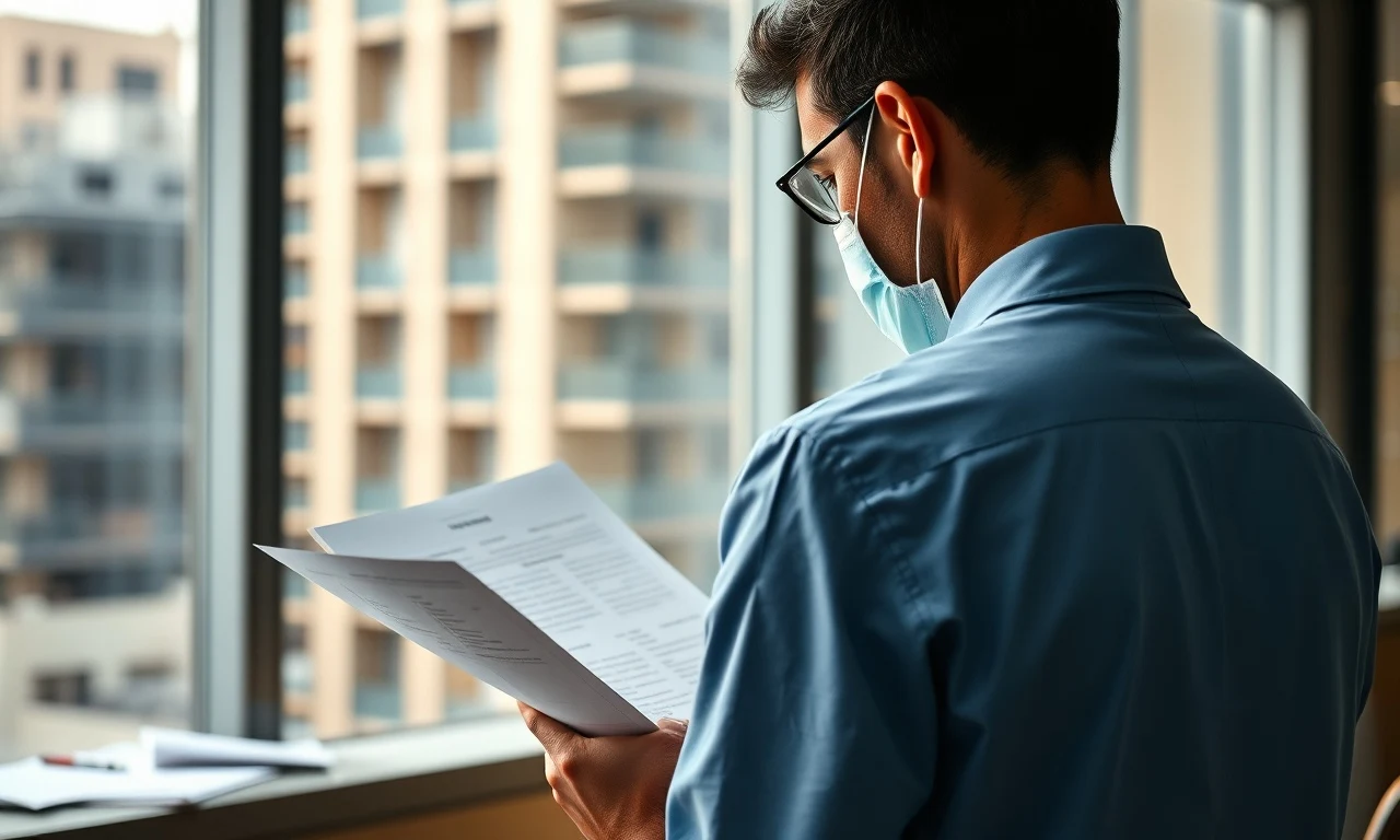 Médico analisando documentos para revisão de saldo devedor do FIES em Ribeirão Preto.